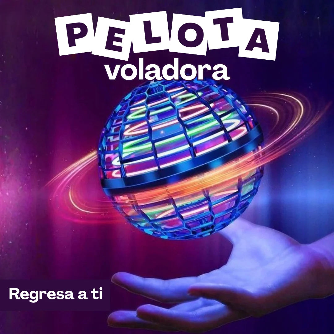 Pelota voladora giratoria mágica