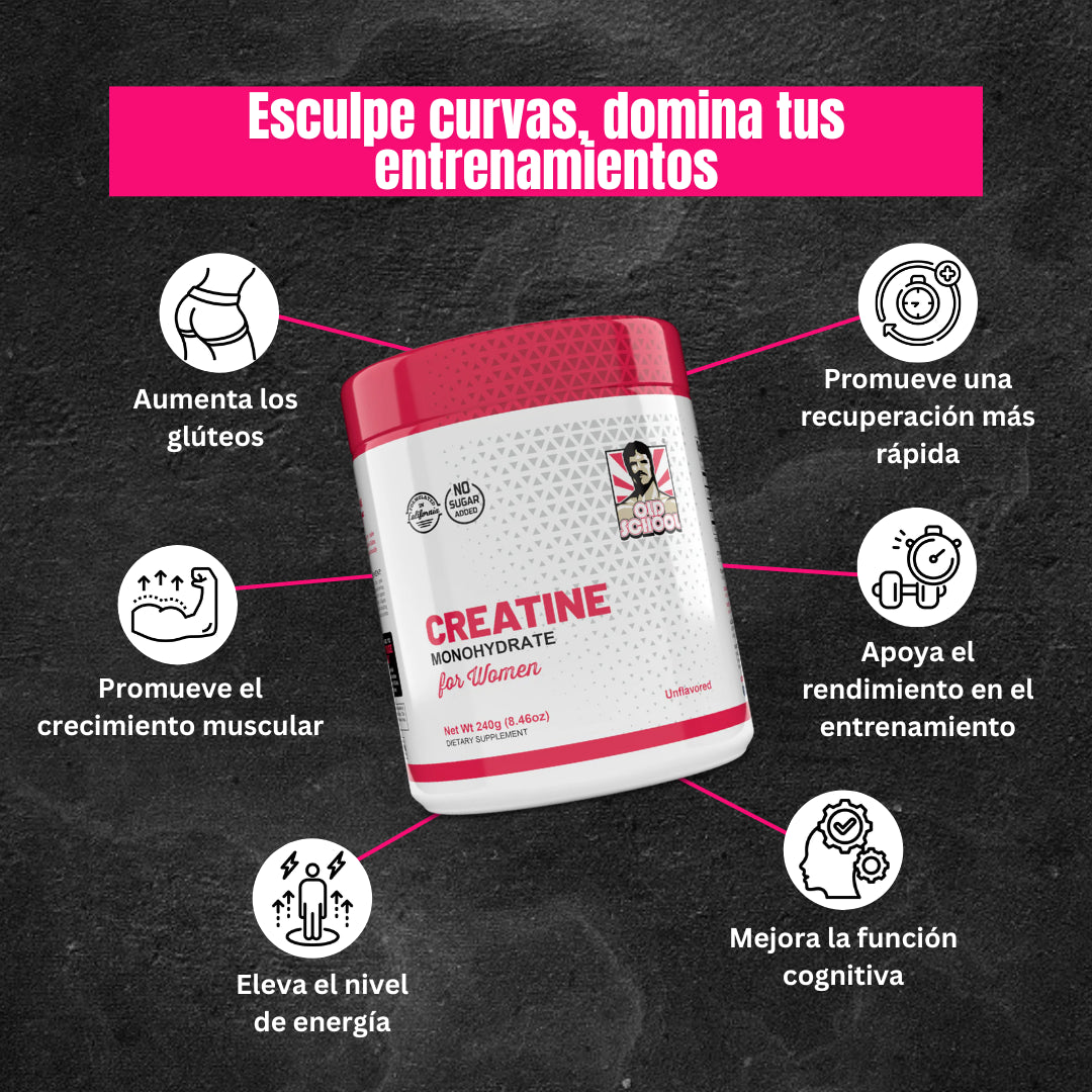 Creatine Monohydrate for Women - El Original