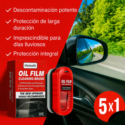 Cepillo original Antiempañante y Limpiavidrios 5x1  PRO