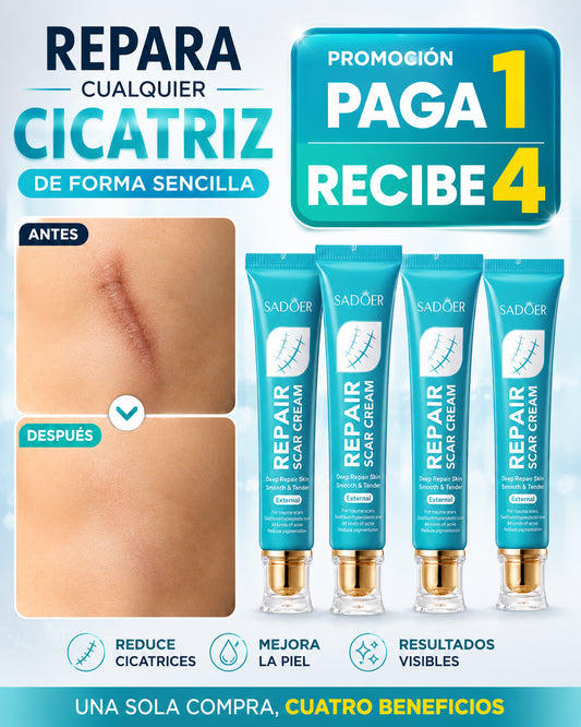 Crema elimina cicatrices LA ORIGINAL ¡4x2!