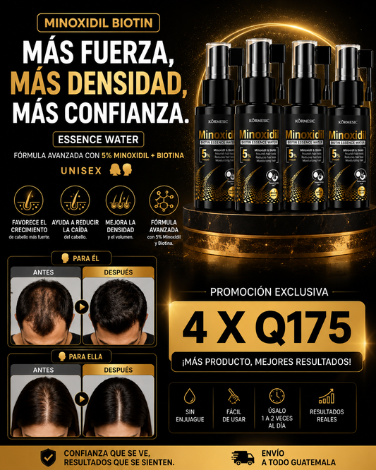MINOXIDIL BIOTIN ESSENCE WATER