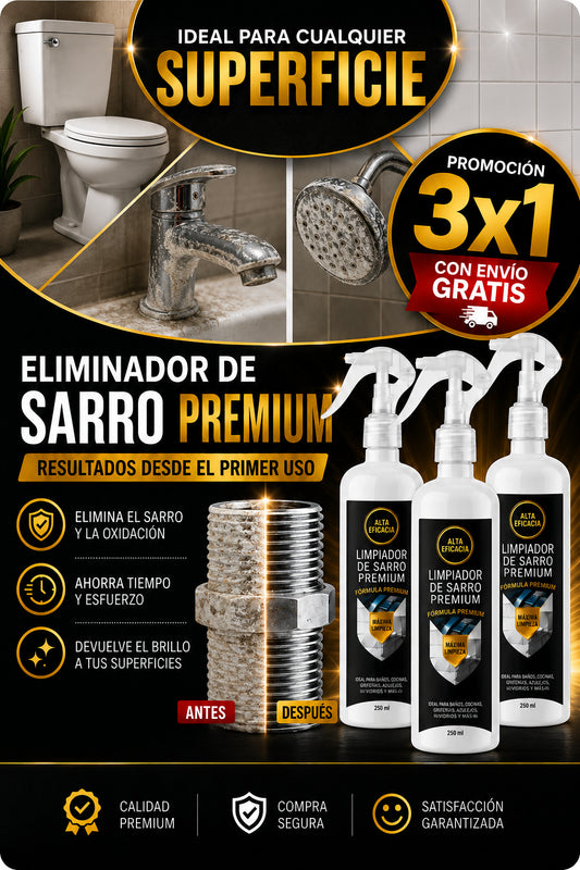 Quita Sarro Premium Always Clean ¡3X1!